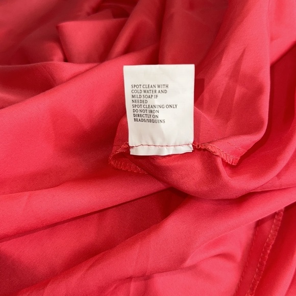 Nina Canacci Dress Home Coming Formal Strapless Sequin and Split Fuchsia Size 2 - Picture 12 of 14